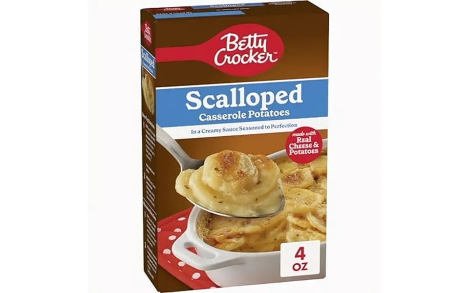 Betty Crocker Scalloped Casserole Potatoes Made With Real Cheese Pack Of 60