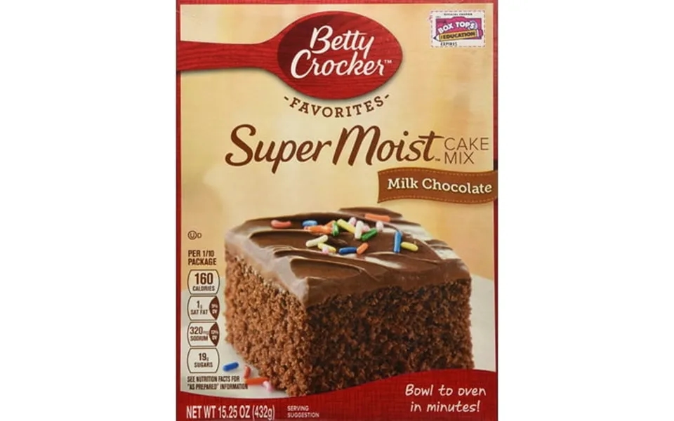 Betty Crocker Super Moist Milk Chocolate Cake Mix 2 Pack Packaging May Vary