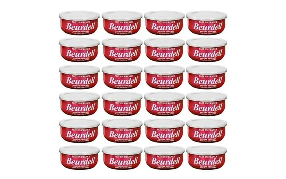 Beurdell Canned French Butter 100% Natural Salted Pasteurized Real Butter Long Shelf Life Emergency Survival Food Great