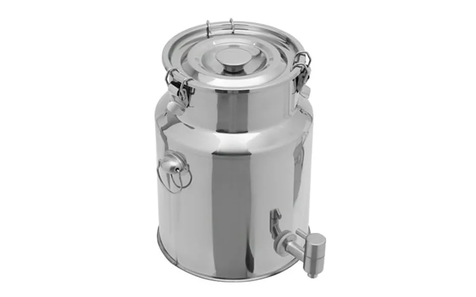 Beverage Drink Dispenser 10l Stainless Steel Milk Can Water Beverage Drink Dispenser For Milk Wine Oil Storage Transport
