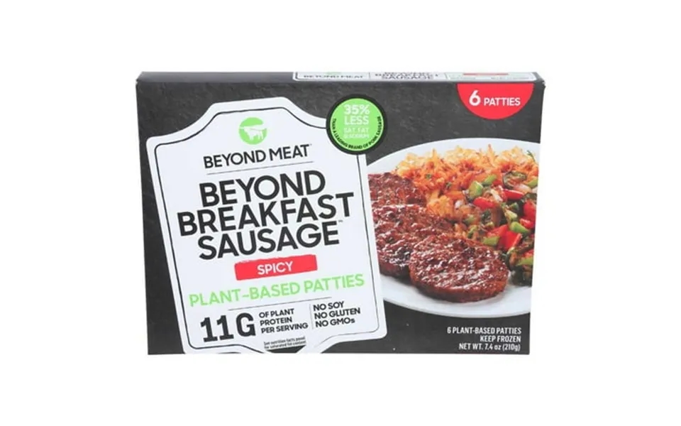 Beyond Meat Spicy Breakfast Sausage Patty 7.4 Ounce -- 12 Per Case