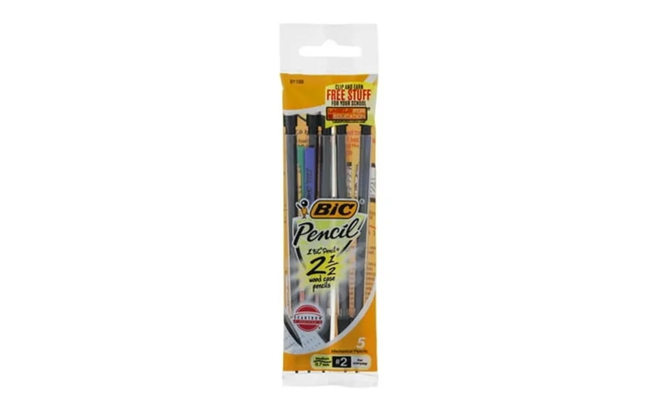 Bic Pencil Xtra Life Mechanical Pencil Clear Barrel Medium Point 0