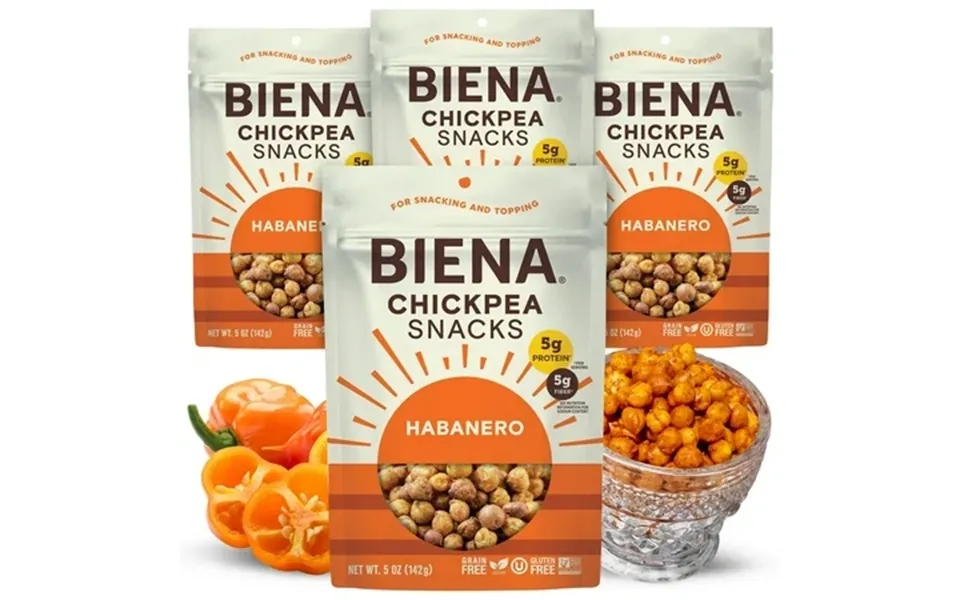 Biena Chickpea Snacks - Crunchy Mda05 Roasted Chickpeas