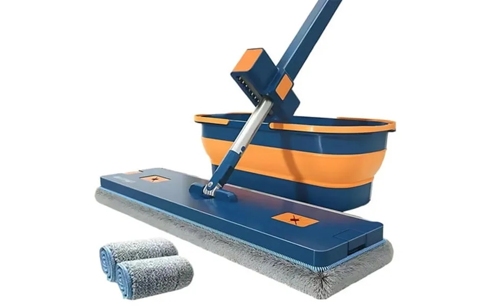 Big Flat Mop 360 Rotating Adjustable Mop Wet And Dry Big Flat Mop Stainless Steel Long Handle Microfiber Big Flat Mop Mu