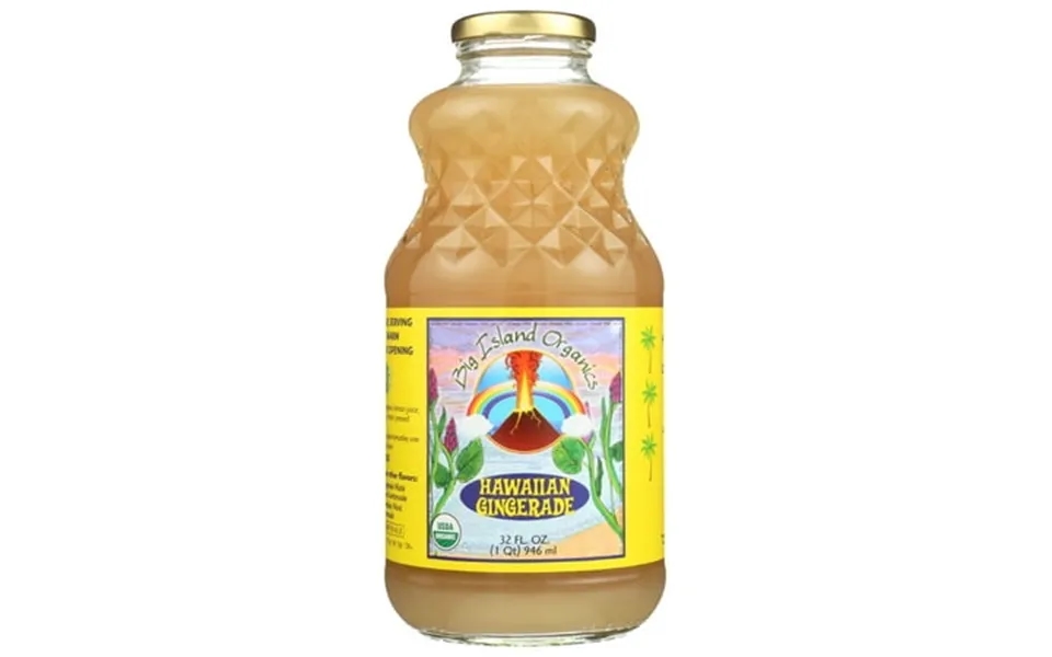 Big Island Organics Hawaiian Gingerade 32 Fl Oz