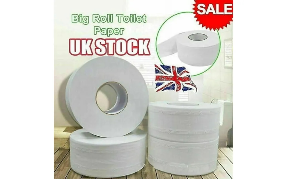 Big Toilet Paper Roll Pack Quilt Tissues Luxury Bathroom Strong Soft Paper 4 Ply