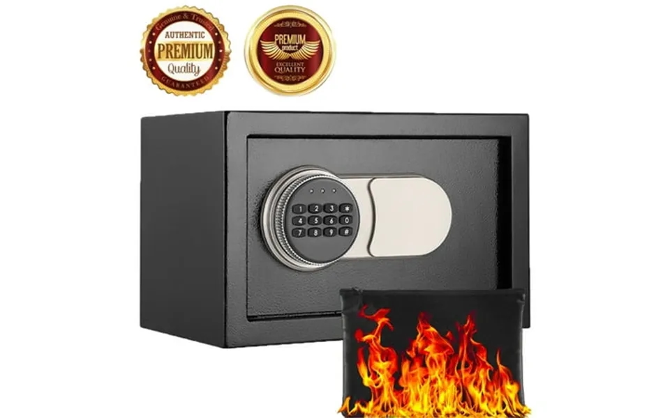 Bigfeliz 0.5 Cu.ft. Safes Fire And Water Resistant Safe Box With Digital Keypad And Alarm System