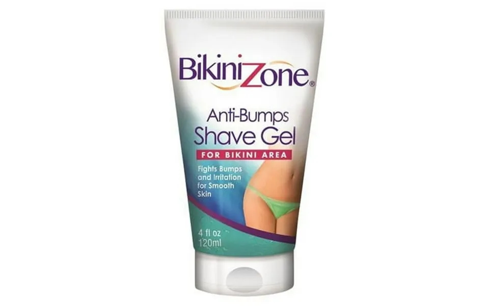 Bikini Zone Anti Bumps Shave Gel 5 Oz 6 Pack