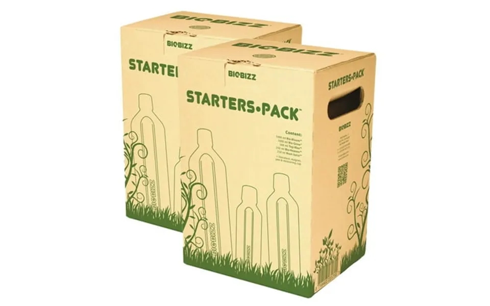 Biobizz Indoor Garden Organic Plant Food Fertilizer Hydroponics Starter 2 Pack