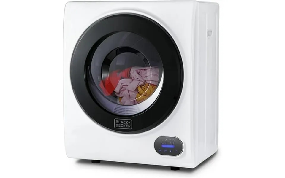 Black Decker Bced15 Compact Clothes Dryer 1.5 Cu. Ft. 850w Electric Dryer 120v Vented Portable Dryer With Stainless Stee