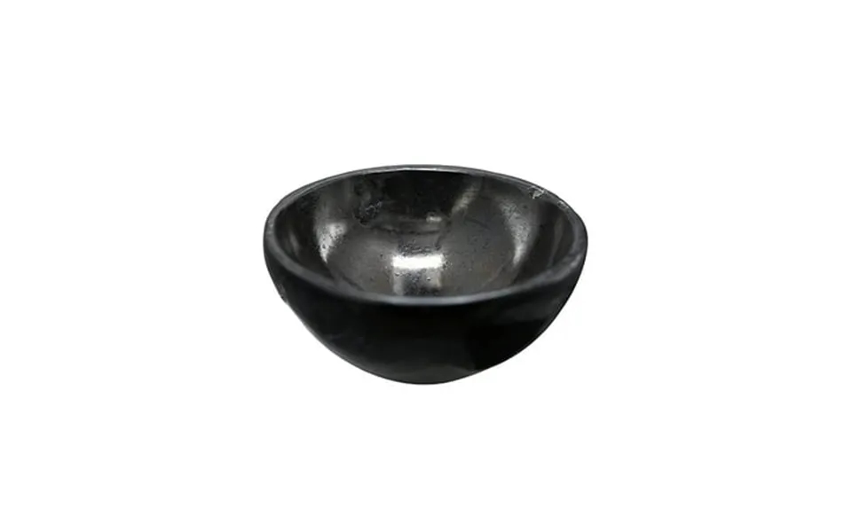 Black Tourmaline Crystal Bowl 2 Inch Gemstone Bowl For Altar Offering Bowl