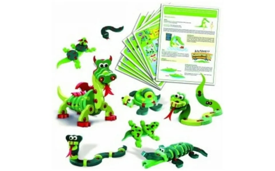 Bloco Dragons And Reptiles Scholastic Set