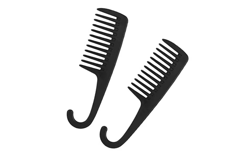 Blond Forte 2 Pack Wide Tooth Comb For Women Gentle Detangling Comb Wet Or Dry Hair Durable Comb For Thick Afro Curly Lo
