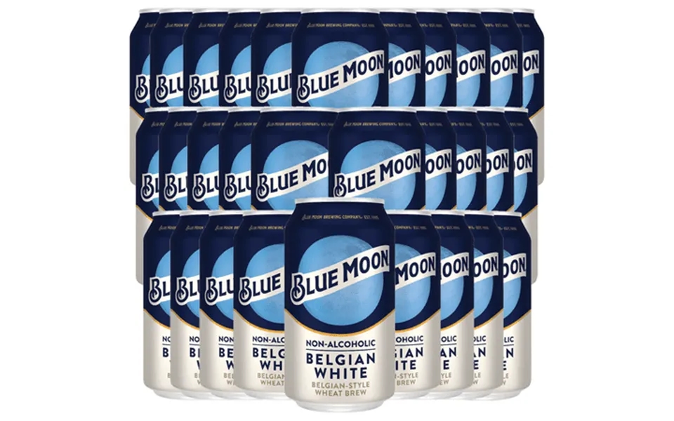 Blue Moon Non-alcoholic Belgian Style Wheat Beer - Dealcoholized Na Brew In 12oz Cans