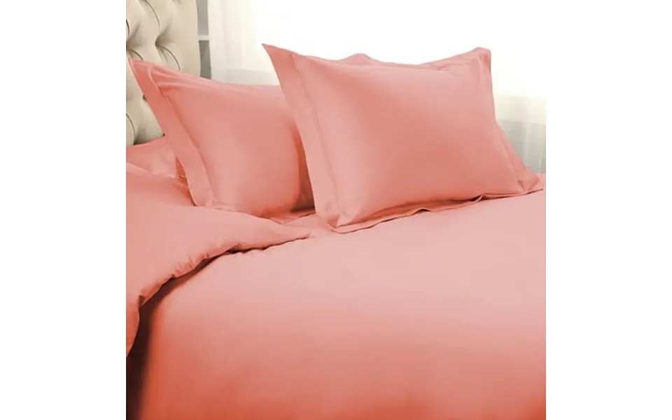 Blue Nile Mills Egyptian Cotton 1500-thread Count Solid Duvet Cover Set King California King Dusted Rose