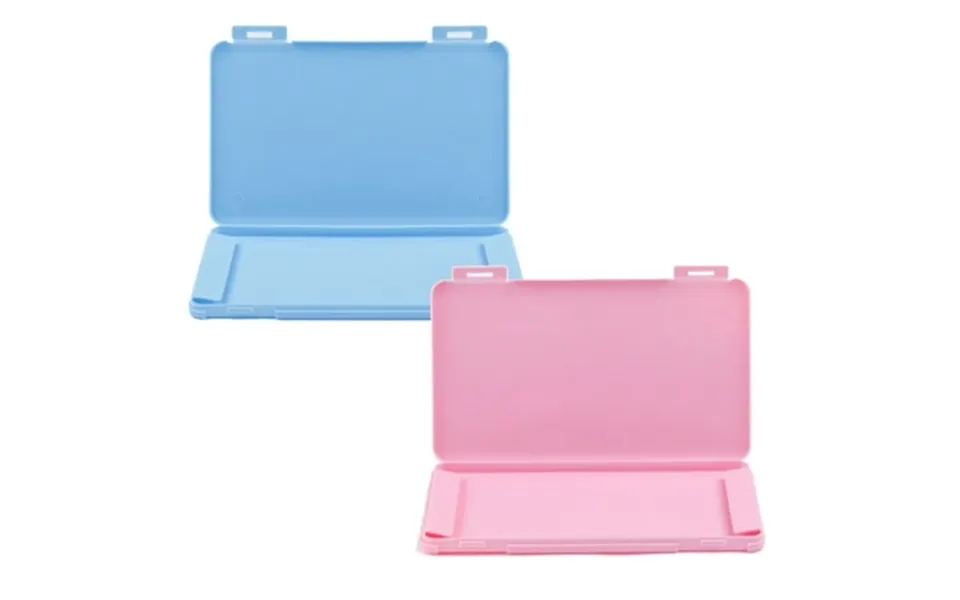 Blue Pink Mask Case Set Of 2