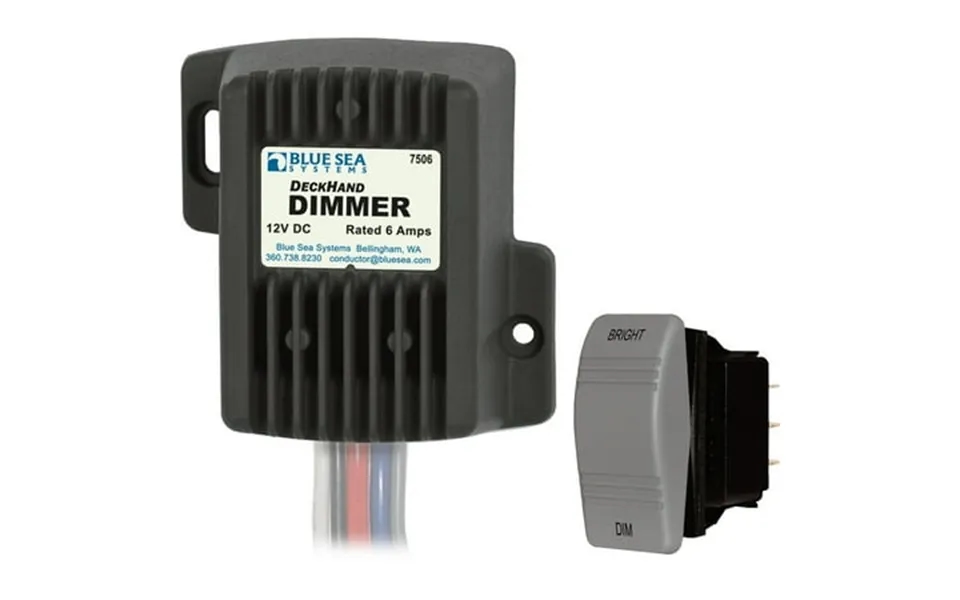 Blue Sea 7506 Deckhand Dimmer - 6 Amp 12v Bundle Of 5