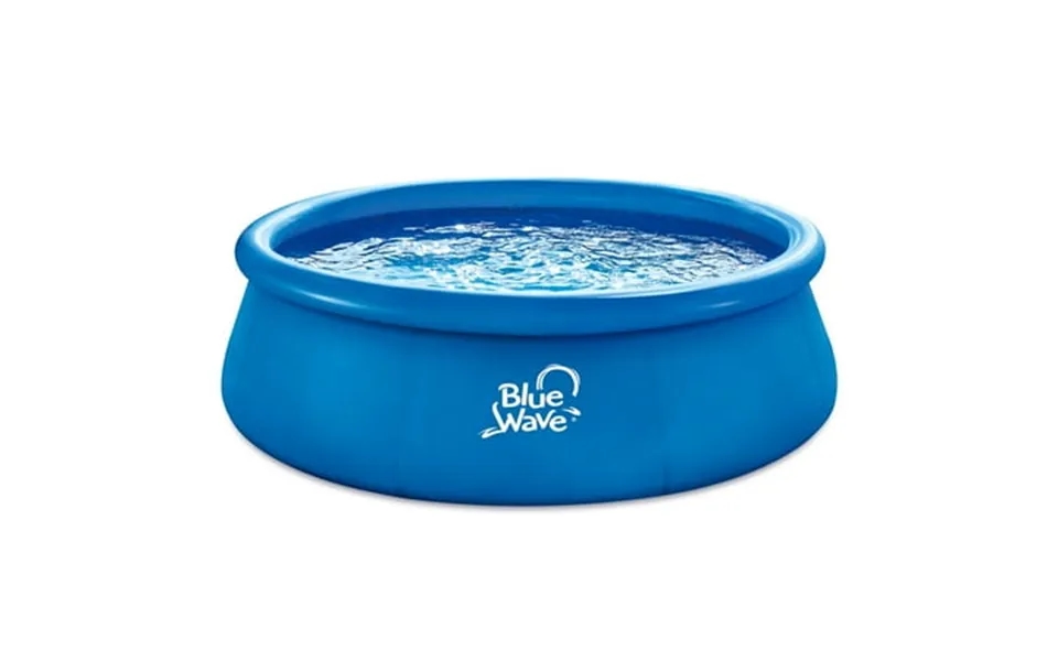 Blue Wave 9ft Round 30in Deep Speed Set Family Pool With Cover