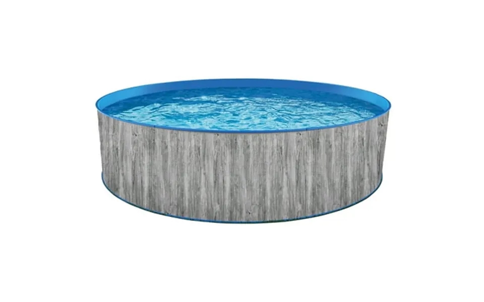 Blue Wave Capri 12-ft Round 36-in Deep Steel Wall Above Ground Swimming Pool Package