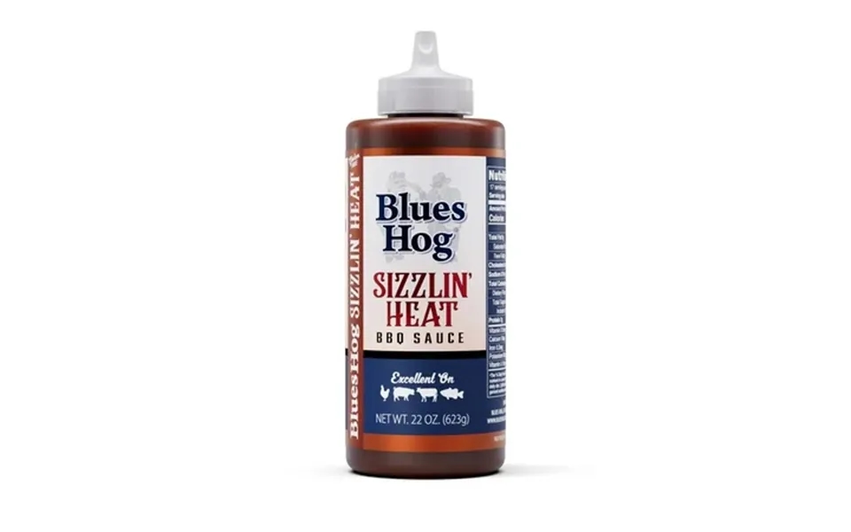 Blues Hog Sizzlin’ Heat Bbq Sauce For Wings & Grilling 22 Oz Spicy & Tangy Cajun All-natural Gluten-free