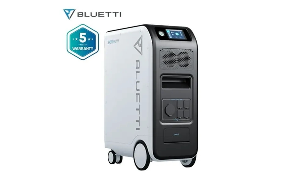 Bluetti Solar Power Station Ep500pro 5120wh Capacity Solar Generator 3000w Ac Output 6000w Surge For Home Use Emergency