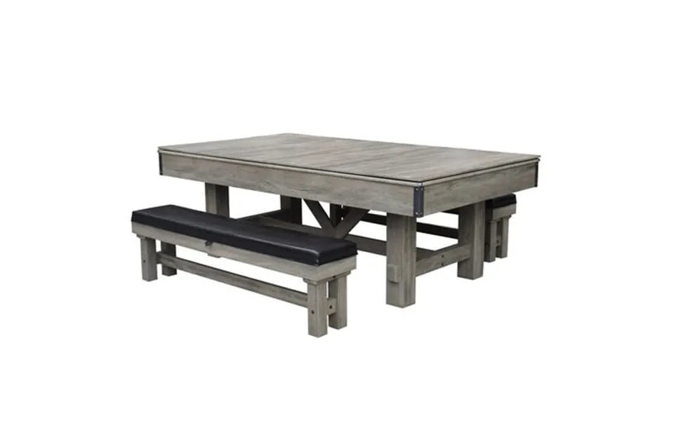 Bluewave Logan 7-ft 3-in-1 Pool Table W Benches