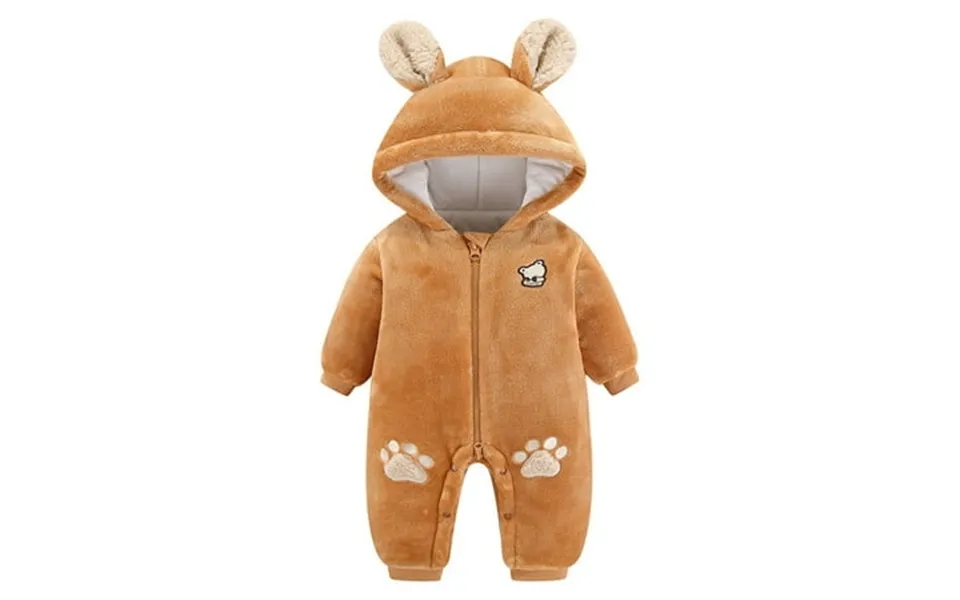 Bnwani Kids Jumpsuits Rompers For Kids Up To 30% Off Long Sleeve Hooded Relaxed Infant Jumpsuits 3-6m