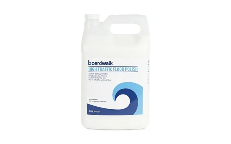 Boardwalk Bwk4404fea 1 Gallon Bottle High Traffic Floor Polish