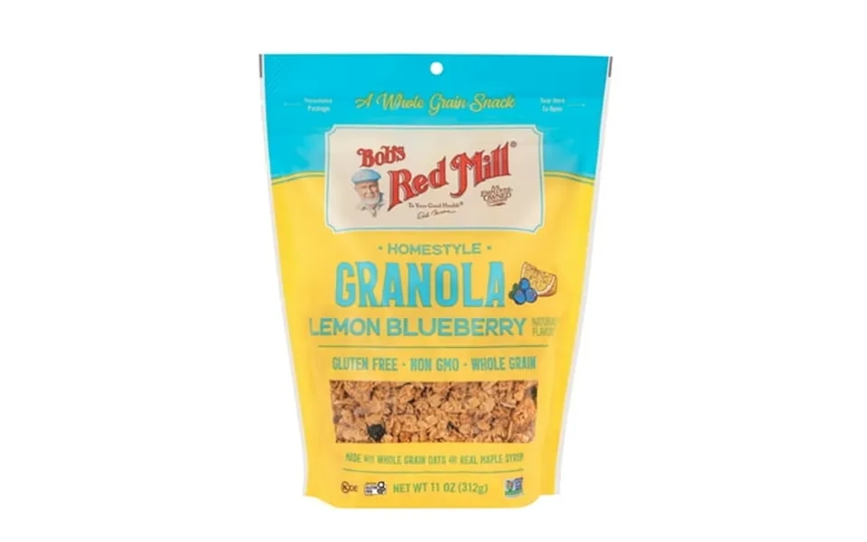 Bob S Red Mill Lemon Blueberry Granola Ready-to-eat 11 Oz Bag
