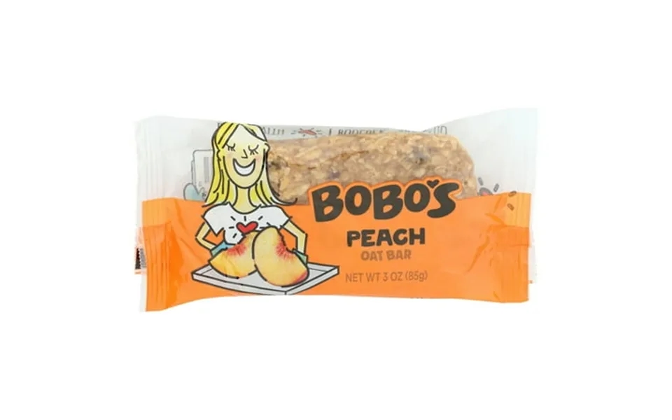 Bobo S Gluten-free Peach Oat Bars 3 Oz Pack Of 12