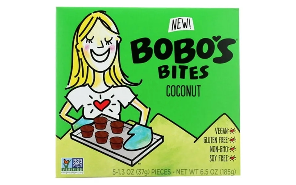 Bobo S Oat Bites Coconut 1.3 Ounce Bites 5ct Box