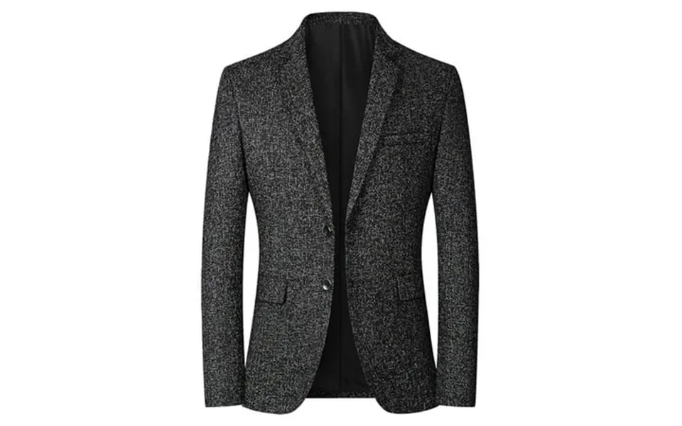 Bobogojp Blazers Men Jacket Slim Casual Coats Business Jackets Suits Striped Men S Blazers Tops Black 3xl