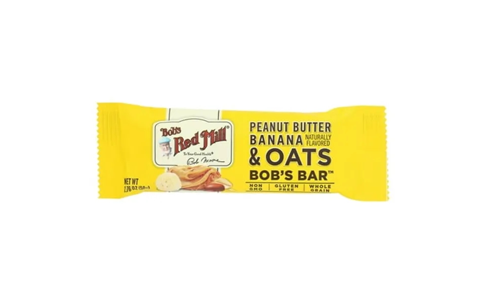 Bobs Tmh1 Red Mill Peanut Butter Banana And Oats Bar 1.76 Ounce - 12 Per Case