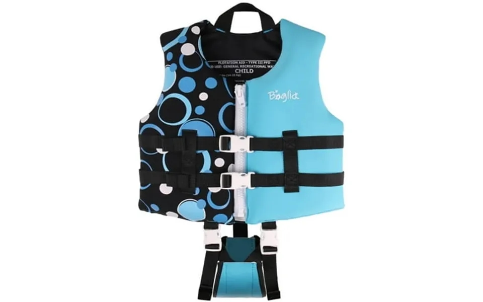 Boglia Toddler Swim Vest Life Jacket-kids Flotation Buoyancy Swimwear Trainer Aid Vest With Adjustable Safety Strap Age