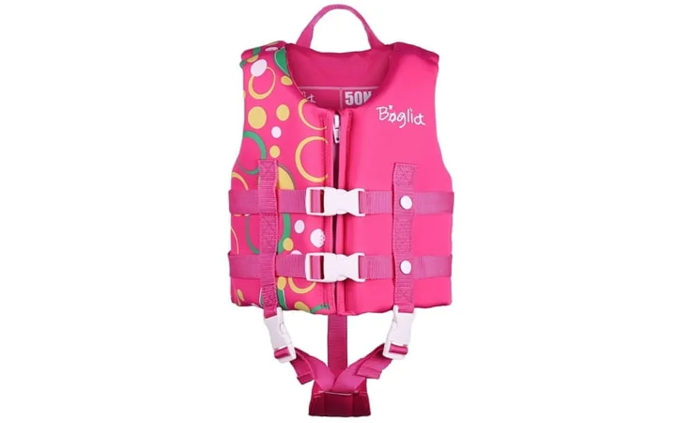 Boglia Toddler Swim Vest Life Jacket-kids Flotation Buoyancy Swimwear Trainer Aid Vest With Adjustable Safety Strap Age
