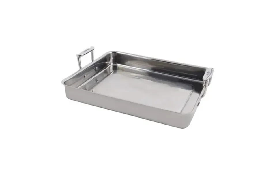 Bon Chef 60012 14.75 X 12 X 2.25 In. Cucina Stainless Steel Large Food Pan With Handles 5 Quart