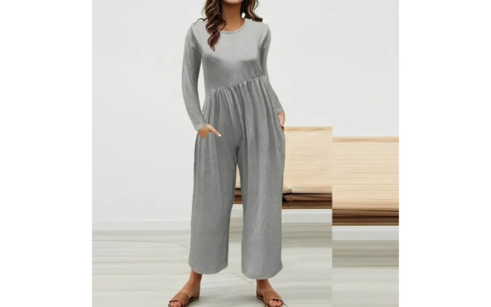 Bonixoom Kids Clearance Pajamas Girls Clothes Toddler Outfits Fashion Spring Crew Neck Pull-on Solid Sleeveless Jumpsuit