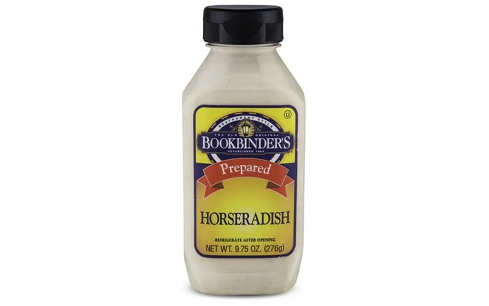Bookbinder S Prepared Horseradish 9.75 Oz Bottle