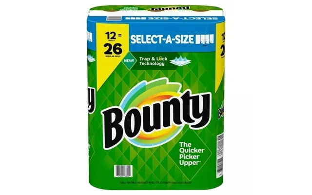 Bounty Select-a-size Paper Towels White 108 Sheets Roll 12 Rolls product image