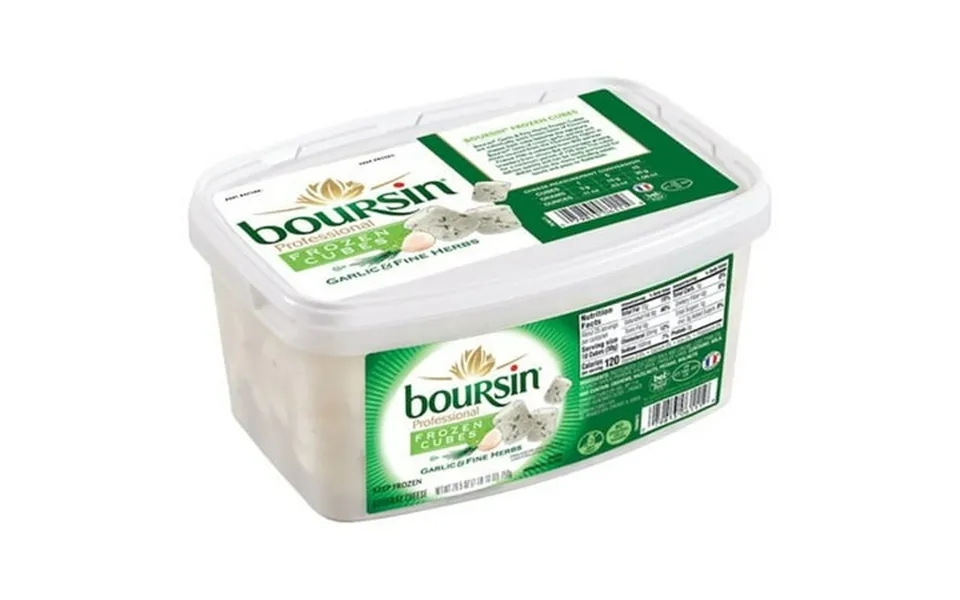 Boursin Garlic And Fine Herbs Cheese Cubes 26.5 Ounce -- 4 Per Case