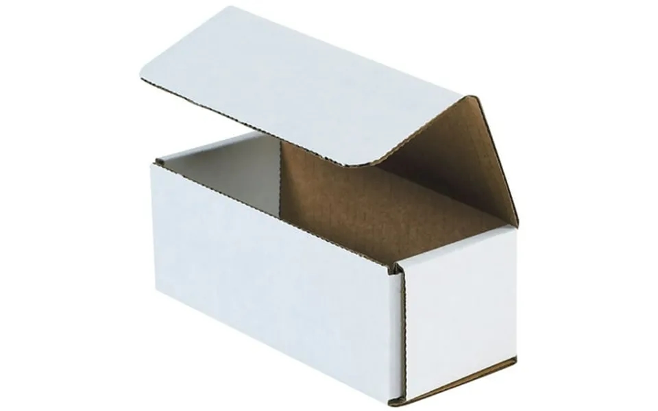 Box Partners Corrugated Mailers 10x6x4 White 50 Bdl - Bxp M1064