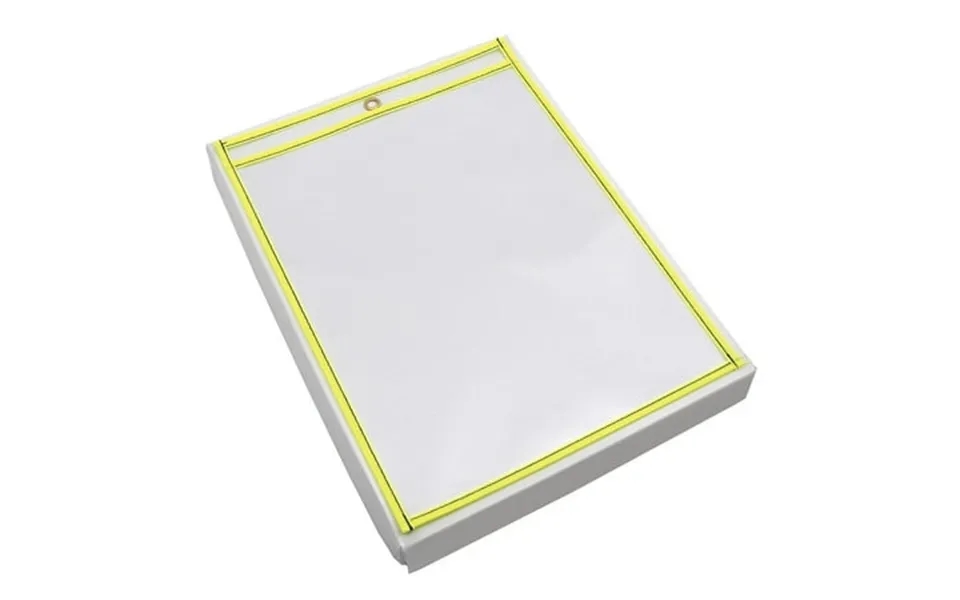 Box Partners Job Ticket Holders 9 X 12 Neon Yellow 15 Case Jth115ye