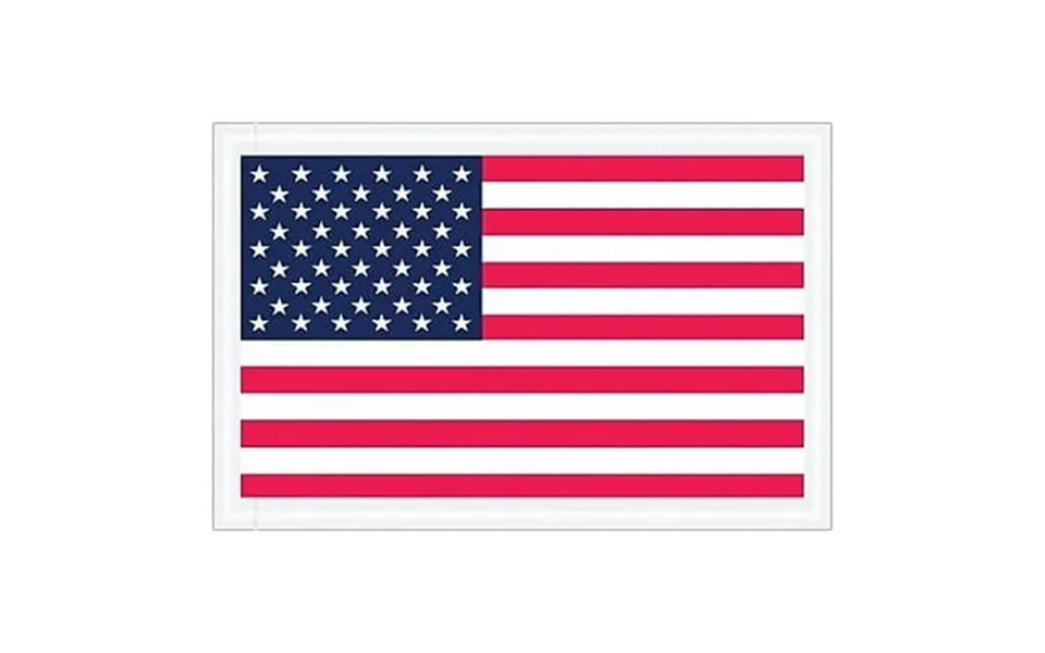 Box Partners Packing List Enclosed Envelopes U.s.a. Flag 5 1 4 X 8 Red White Blue 1000 Ca Pl424