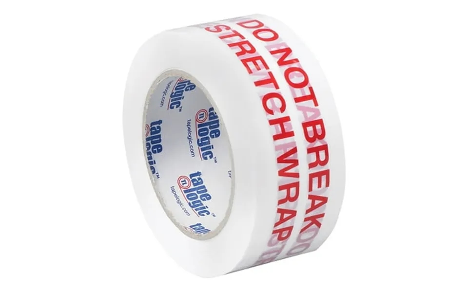 Box Partners T902p08 2 In. X 110 Yds.- Do Not Break Stretch Wrap Pre-printed Carton Sealing Tape