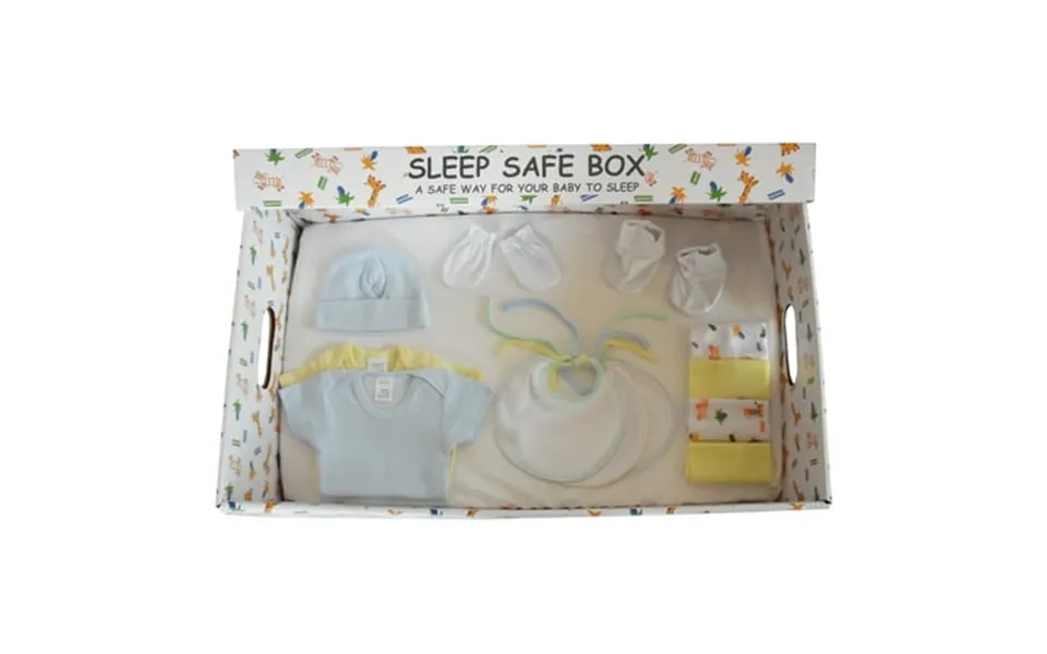 Boy 16 Piece Baby Starter Set Box