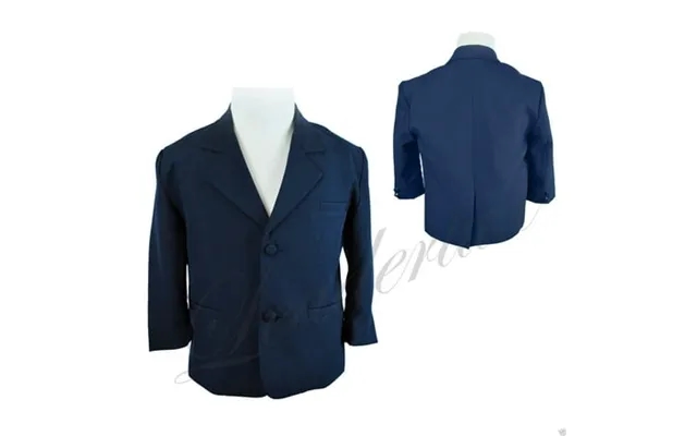 Boys Toddler Formal Wedding Party Church Navy Blazer Style Jacket Coat Baby - 7 product image
