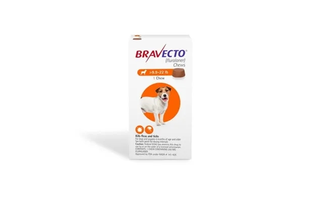 Bravecto Dog 9.9-22 Lbs. Tablet - 1 Count product image
