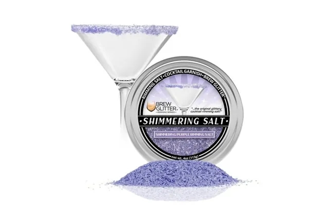 Brew Glitter - Purple Edible Glitter Blended Rimming Salt product image