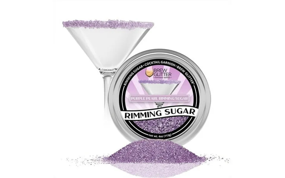 Brew Glitter - Purple Pearl Cocktail Rimming Sugar
