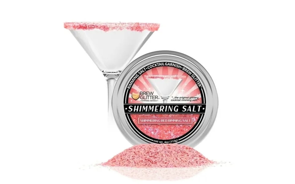 Brew Glitter - Red Edible Glitter Blended Rimming Salt